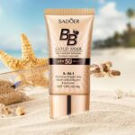 Gold Snail Sunscreen BB Cream Whitening Foundation Concealer Moisturizing Long Lasting Even Skin Tone Makeup Base Primer
