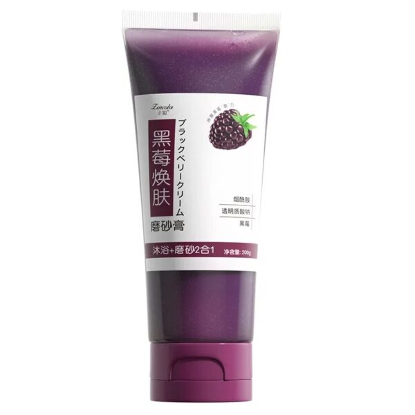 Blackberry Body Scrub Cream Moisturizing Whitening Nourishing Repair Exfoliating Scrub Deep Cleansing Skin Care Product creatina