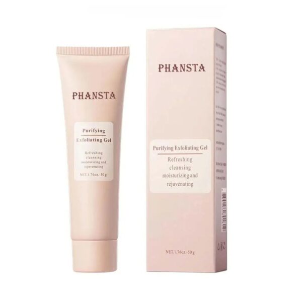 Purifying Exfoliating Gel, Facial Exfoliator Cleanser, Exfoliating Face Scrub Gentle Cleaning Oil Control Skin Care
