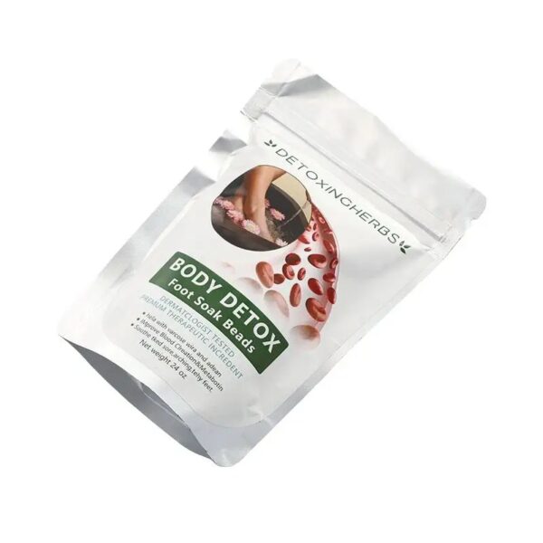Natural Herbal Foot Soak Gel Detox Capsule Foot Cleansing Bath Soak Beads Slimming Feet Reflexology Spa Relax Massage