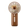 Portable Mini Fan Cartoon Capibara Handheld Fan USB Charging 3 Speed Wind Speed Summer Cooling With Stand Fan Gift