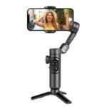 Handheld Gimbal Stabilizer for Smartphone with Fill Light  Android Face Tracking