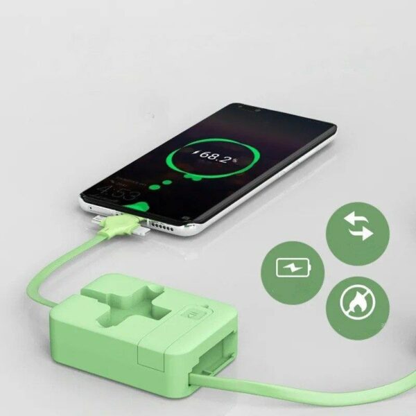 Micro USB Rétractable Chargeur Rapide Type Broches, Fil De Charge, Accessoires De Téléphone Portable