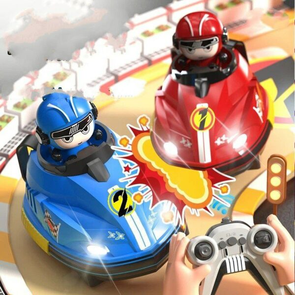 Red&Blue Remote Control Car Opponent Intelligent Battle Bumper Car Parent Child Games Children Toy for Boy Girl Birthday Gifts