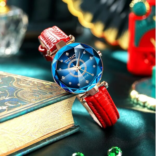 Women Crystal Watch Top Brand Luxury Rose Gold Women Bracelet Watch for Ladies Wrist Watch