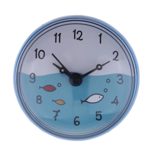 Bathroom Clock Waterproof Moistureproof For Mirror Windows, Home Decoration