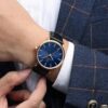 Minimalist Men's Watch Ultra Thin Men's Watches For Men Fashion Simple Business Watch Leather Clock