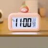 Cute Alarm Clock Cartoon Music Watch Study Reminder Clock Cordless Battery Powered Customizable Ringtones Easy To Use