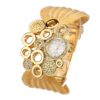Luxury Ladies Watch Female Fashion Quartz Wristwatches Woman Gold Rhinestone Watches Casual Analog Bracelet Watch Montre Femme