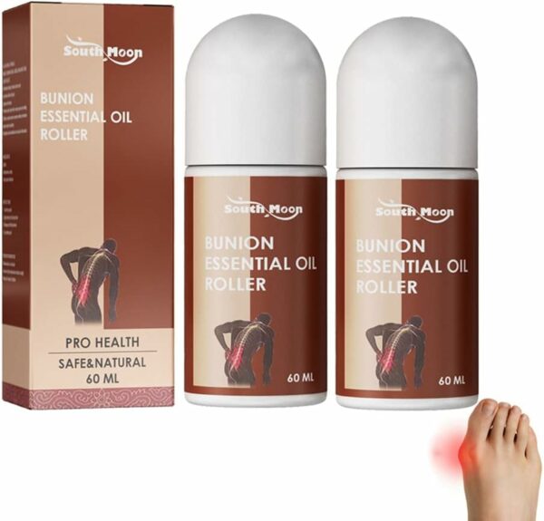 Bunion Oil Roller Essential Oil for Toenails Gentle and Effective Essential Oil Roller for Toenails Multipurpose Natural Formula Improves Blood Circulation Pain Relief