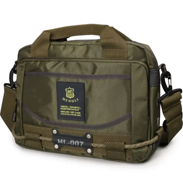 Ruil Men Oxford Cloth Shoulder Bag Outdoors Protects Portable Waterproof Messenger Leisure Bags
