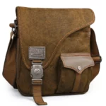 Men Canvas Bag New Multifunction Crossbody Vintage Handbags Travel Shoulder Messenger Bags Leisure Package