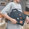 Men's Clutch Bag Luxury Design Clutches Bag Men Shoulder Bag PU Leather Handbag Crossbody Bag Clutch