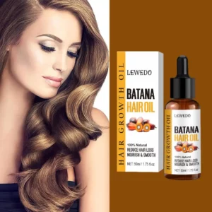 Natural Batana Oil For Hair Growth Pure Batana Oil Hair Shine Strengthen For Women Prevent Hair Loss Eliminate Split Ends