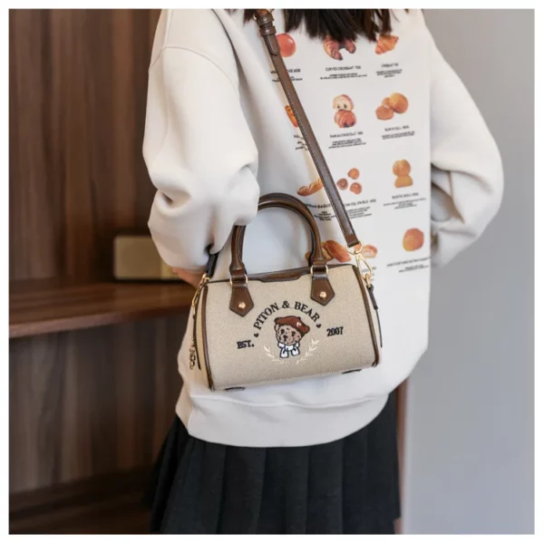 Summer New Fashionable Versatile Shoulder Bag Retro Casual Handheld Women's Pillow Bolso