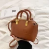 Popular Women's Large Capacity Fashionable Crossbody Bag Niche High-end Trendy Hand-held Pillow Bag