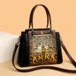 Handmade Handbag For Women Versatile PU Leather Shoulder Bag Layers Large Capacity Crossbody Bags Female