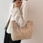 Fashion Woven Handbags For Women All-Match Women's Bag Portable Bucket Bag Luxury Designer Handbag Summer Picnic Bags