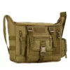 Men's Crossbody Bag Sports Sling Shoulder Bag Large Capacity Outdoor Travel Messenger Bag Waterproof Camping Hiking Bag Pack