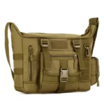 Men's Crossbody Bag Sports Sling Shoulder Bag Large Capacity Outdoor Travel Messenger Bag Waterproof Camping Hiking Bag Pack