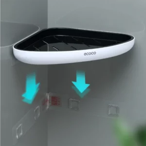 Bathroom Shelves Storage Rack No Drill Wall Mount Corner Shelf Shower Shampoo Holder Toilet Organizer Bathroom Accessories