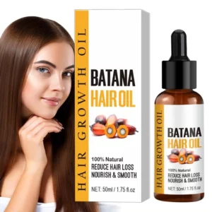 Natural Batana Oil For Hair Growth Pure Batana Oil Hair Shine Strengthen For Women Prevent Hair Loss Eliminate Split