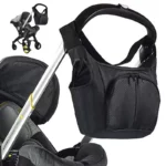 Storage Bag For Doona Stroller Accessories Portable Diaper Bag Compatible With Stroller Black Waterproof Storage Bag