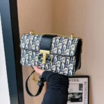 Letter Print Lock Luxury handbags Women Shoulder Bags Designer Crossbody Purses Handbag Chain Strap Clutch Bag