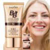 Control Matte BB Cream Liquid Foundation Waterproof Lasting Full Coverage Acne Spot Dark Circle Concealer Cream Face Makeup