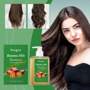 Batana Oil Shampoo Hair Strengthens Anti Loss Restore Damaged Split Hair Scalp Cleansing Dandruff Control Hair Growth Shampoo