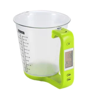 Multifunction Measuring Cup Electronic LCD Display Digital Kitchen Weighting Milk Powder ABS Handle Pc Body