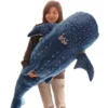 Cartoon Blue Shark Stuffed Plush Toys Big Fish Whale Baby Soft Animal Pillow Dolls Children Birthday Gifts 1