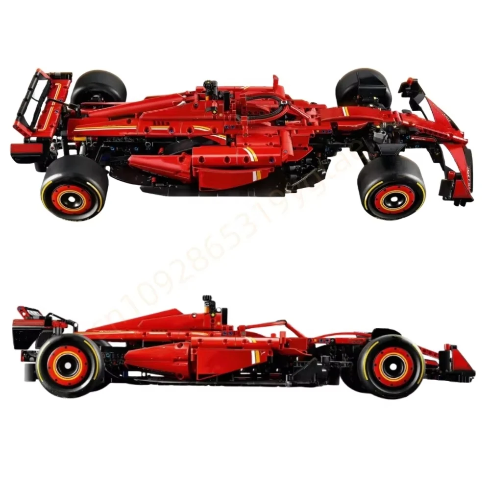 Technology Venue Racing Machinery Group Model Building Blocks Educational Home Furnishings Toys Birthday gifts 4