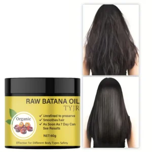 Raw Batana Oil Hair Mask repair dry damage Smooth soften frizziness prevent hair loss Nourishing scalp care