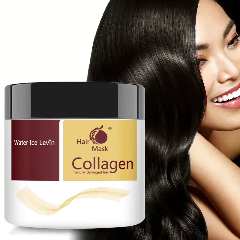 Collagen Hair Care Deep Repair Conditioning Moroccan Argan Oil Hair Mask Essence Suitable for Dry and Damaged Hair