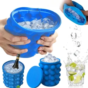 Ice Bucket Easy Freezing Ice Making Mold Ice Grid Household Outdoor Ice Bucket Kitchen Drink Supplies