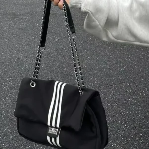 Casualcanva Women’s Minimalist Nylon Tote Bag  Large Capacity Crossbody Style Large Capacity Crossbody Bag