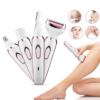 Electric Razor for Women Leg Body Hair Shaver Bikini Underarm Epilator Painless Facial Mustache Trimmer Portable Hair Remover