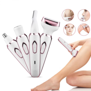 Electric Razor for Women Leg Body Hair Shaver Bikini Underarm Epilator Painless Facial Mustache Trimmer Portable Hair Remover
