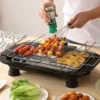Household Smokeless Grill Multifunction Electric Griddle Baking Pan Indoor BBQ Grilling Machine With Temperature Control