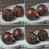 Handheld Ball Relief Walnut Handheld Ball Massage Exercise Healthcare Plaything Hand-Worn Ball