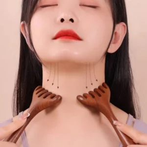 Head Meridian Massage Comb Wide Tooth Handheld Back Scratcher Anti-static Massage Gua Sha Tools