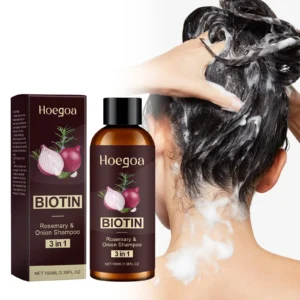 Rosemary Biotin Shampoo Hair Growth Thickening Anti Loss Strengthening Root Oil Control Deep Cleansing Volumizing Shampoo