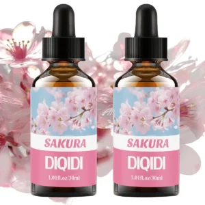 Sakura Essential Oil Set, Christmas Essential Oil, Aromatherapy Home Fragrance Oil, Diffuser, Humidifier, Multi-Function