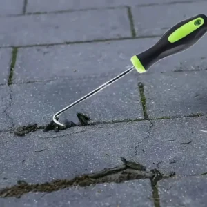 Heavy-Duty U-Shaped Metal Hook, Lawn Loosening Tool, Perfect for Weeding and Soil Removal, Sturdy Construction
