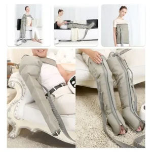 Leg Massager Air Compression Massage Electric Arm Waist Foot Thighs Calves Massage Circulation Pressure 6 Airbag Loop Kneading