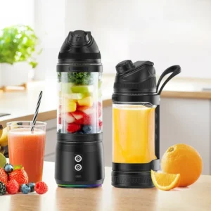 Portable Electric Juicer USB Rechargeable Fruit Milkshake Smoothie Mini Blender for kitchen travel Outdoor Camping