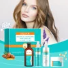 Argan Oil Hair Care Set Smoothing Soften Repairing Damaged Keratin Reduce Split Ends Moisturizing Shampoo Conditioner Set