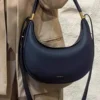 Songmont Women Shoulder Bag Crescent Soft Leather Elegant Commuter Off The Street Versatile Niche Luxury Texture Women Bag