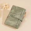 Baellerry Fashion Women Short Wallets Zipper Coin Bags Top Quality Female Purse Coin Pocket Women's Detachable Card Clip